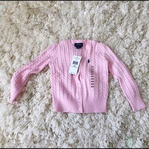 Ralph Lauren Girls’ Cable Cardigan Sweaters